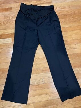 Black Wide-Leg Women’s Trousers